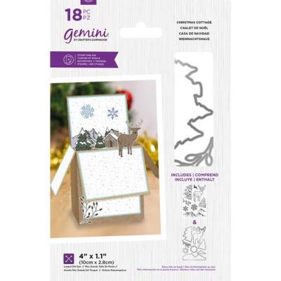 Crafter´s Companion Clear Stamps and Dies - Christmas Cottage